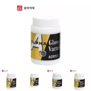 알파 그로스바니쉬 250ml/아크릴/물감/목재/미술/용품/바니쉬/광택제/유화/우드/셀프/인테리어/수성/수채화