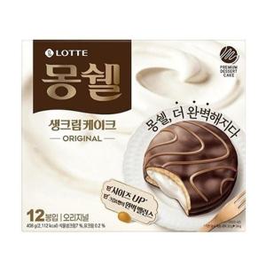 몽쉘 408g 크림케이크 롯데제과