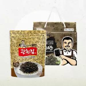 광천김 달인 김자반 콩가루 추석 선물 5봉 세트 60g