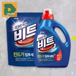 강력세정 액체세제 2L 구성 일반용 대용량 6p 리필형 세탁 가성비 세정제 세제 세탁실 세탁용품 세제 비트