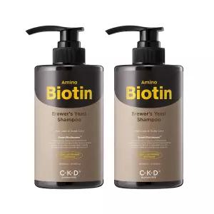 씨케이디 맥주효모샴푸 탈모 비오틴 독일 탈모방지 500ml X 2개