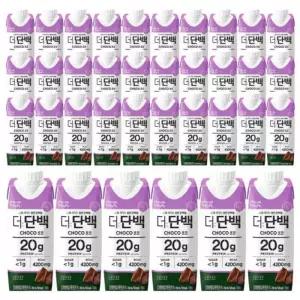 빙그레 더단백 드링크 초코 250ml 36개 단백질음료