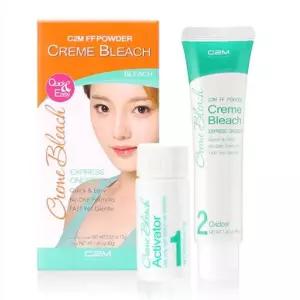 C2M 에프에프 파우더 크림 블리치 눈썹탈색제 55g 1개