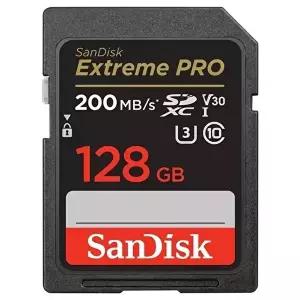 [셀러허브 가전]SanDisk sd카드 Extreme PRO SD UHS-I (128GB) 메모리카드 (47513487)