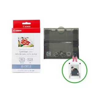 캐논 KC-18IF+PCC-CP400 벌크 카세트 카드액자 증정 포토프린터인화지