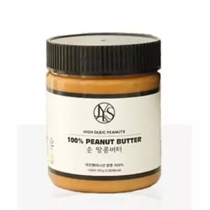 대륙식품 순 땅콩버터 300g 땅콩 100% 무염 피넛버터 편의점 탕비실 사무실간식 무첨가 무가당
