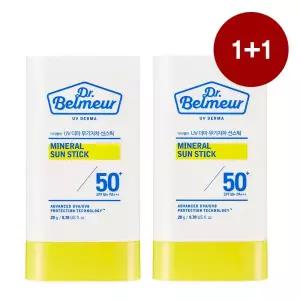 닥터벨머 UV더마 무기자차 선스틱 SPF50+ 20g 1+1