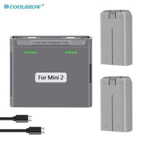 호환 DJI 미니 4K / 2 드론 배터리 액세서리용 2400mAh SE 지능형 비행 충전기