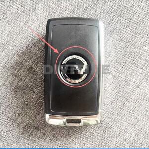 OEM ~ 레인지로버 스포츠 LR4 이보크 벨라 업그레이드된 RR SV 리모컨 키 하우징 커버 키 로고 스티커만