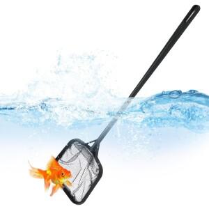 Pool Skimmer Net Portable Strainer Debris Removal for Aquarium Fountain Tubs Fish Tank Cleaning