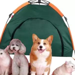 애완동물 원터치 캠핑 텐트 방수 방석포함