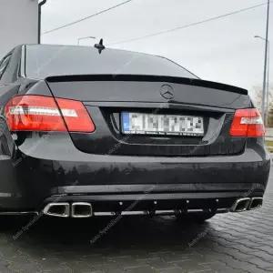 메르세데스 W212 E63 스타일 리어 스포일러 E 클래스 E200 E250 E300 E4