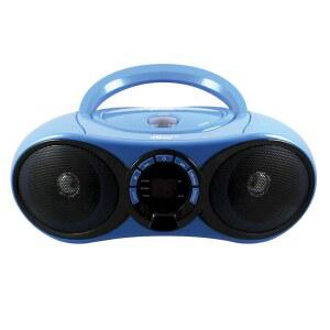 HAMILTONBUL BOOMBOX CD FM BLUETOOTH 수신기 포함 미디어 플레이어 파란색 HB 100BT2