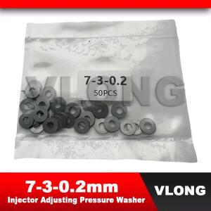 커민스용 디젤  인젝터 조정 압력 세척기 심즈 shim 7-3-0.2MM 와셔 0.2mm 두께 패드