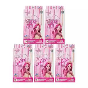 해 쿨링시트 열냉각시트 시크릿쥬쥬 x 9월 6매입 5개 [jED88D0]