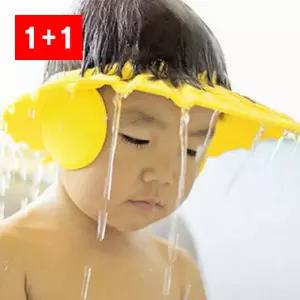 유아 샴푸캡 귀마개 아기 목욕 머리감기 방수 챙모자