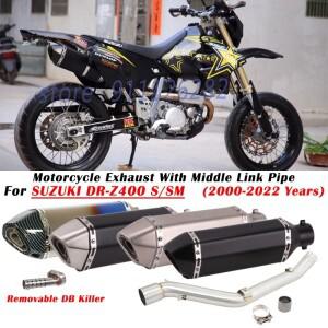 스즈키 DR-Z400 DRZ Z S SM E 2000 -  바이크 오토바이 배기 이스케이프 수정 머플러 중간 파이프 DB 킬러