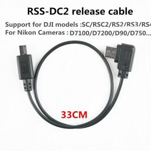 니콘 호환호환 DJI호환 로닌 비디오 제어 케이블  SC RSC2 RS3 RS4 스태빌라이저 d750