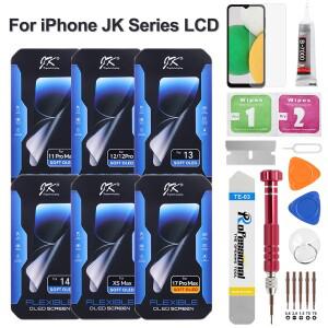 SOFT JK 시리즈 OLED 아이폰호환 14 15 16 13Pro 16pro Max LCD 디스플레이 디지타이저 팬탈라 터치 스크린