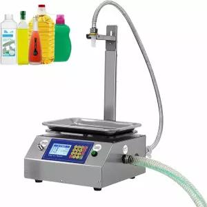 HOTAPEPU 액체 충전기 8-1000g 병 다이어프램 펌프 계량 충전 워터 드링크 와인 주스 3.2L/분 점성이 낮은