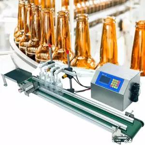 HOTAPEPU 40-3200ml 액체 충전기 자동 병 폐쇄형 컨베이어 벨트 LCD 디스플레이 알 컨트롤 주스 음료 와인