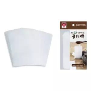 차 하니 공 티백 주머니 70x120mm(30매입)