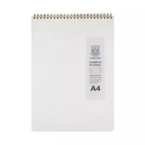 [하프클럽/알티피아]옥스포드 5000 밀크 PP 상철스프링 A4 방안 DJ81A4/297x225mm 80매 (1개)