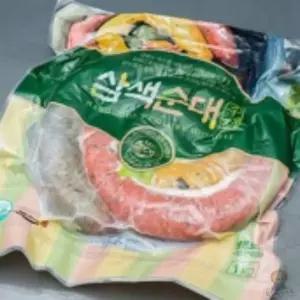 속초 중앙시장 삼색순대 진공 1KG 혼밥 선물 간식