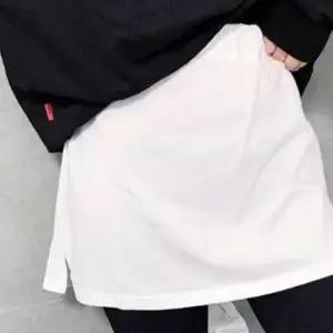 레이어드 치마 옆트임 여성 디자인 페이크 스커트