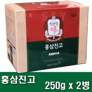 정관장 홍삼진고 250gX2병 500g 정관장 쇼핑백sh