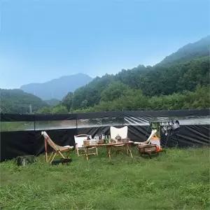 캠핑 가림막 텐트 타프스크린 투명 캠핑 바람막이 야외 야외용