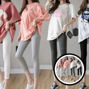아이스레깅스 레깅스 쿨 요가복 스판 여름7부레깅스 여름 7부 아이스 TLj02840