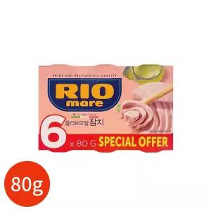 CL 리오마레 올리브오일 참치 80g x 6개