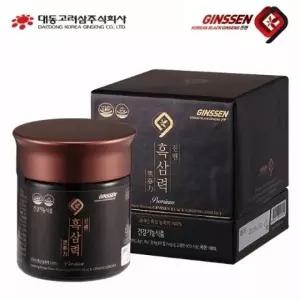 240g(쇼핑백동봉) 흑삼력 대동고려삼 진쎈