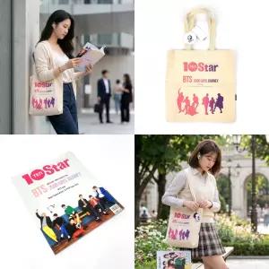 BTS 텐스타 화보집 가방 CD 방탄소년단 특별판 에코백 굿즈 세트 10star [절판본]