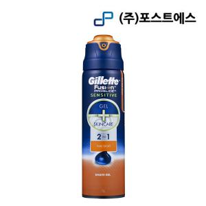 질레트 면도거품 면도젤 퓨어스포츠 170g 2개 스킨