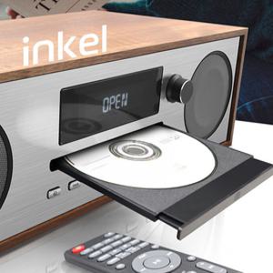 (인켈)대출력 블루투스 미니오디오 CD 고감도 FM라디오 MP3 USB재생 알람 취침 고음질사운드/yi6U