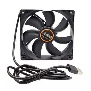 USB쿨링팬 120MM DC5V 케이스 저소음 환기 미니 냉각펜 휀 컴퓨터 데스크탑