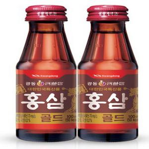 광동제약 진홍삼골드 100ml x 100병