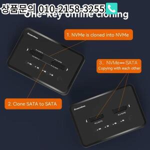 M.2 NVMe Sata 복제기 듀얼 베이 오프라인 클론 20Gbps 도킹 스테이션 원 키 SSD 도크 EU 플러그