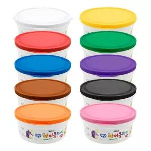 탱탱 아이클레이 400g 낱색 10색 딱풀 물풀 글라스데코