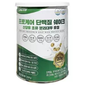 (정품) 3+1 락티브 프로케어 단백질 쉐이크 산양유 초유 분리대두 유청 304g, 4개