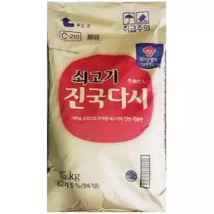 대상 진국다시 25KG 다시다 쇠고기다시다 포대 조미료