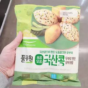 풀무원 새콤달콤 국산콩 두부 유부초밥 330g 아이스박스포장