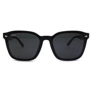레이밴 RB4392D 60187 블랙 다크그레이렌즈 사각 뿔테 선글라스 RayBan