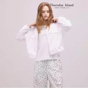 써스데이아일랜드 [Thursday Island] 라운드넥 스트링 집업 점퍼 T244MJP236W)