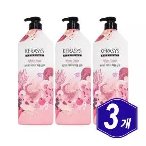케라시스 화이트 데이지 퍼퓸 샴푸 1000ml x 3개 중년 남자 여자 시니어 모발 두피 관리