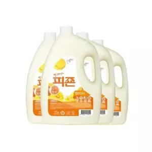 [텐바이텐]피죤 일반섬유유연제 강력탈취 섬유유연제 옐로미모사 4210ml X 4개
