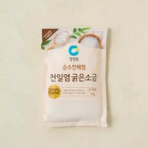 청정원 브랜드관 청정원 천일염굵은 소금 1kg
