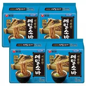 [NS홈쇼핑]농심 메밀소바 20봉[35940013]